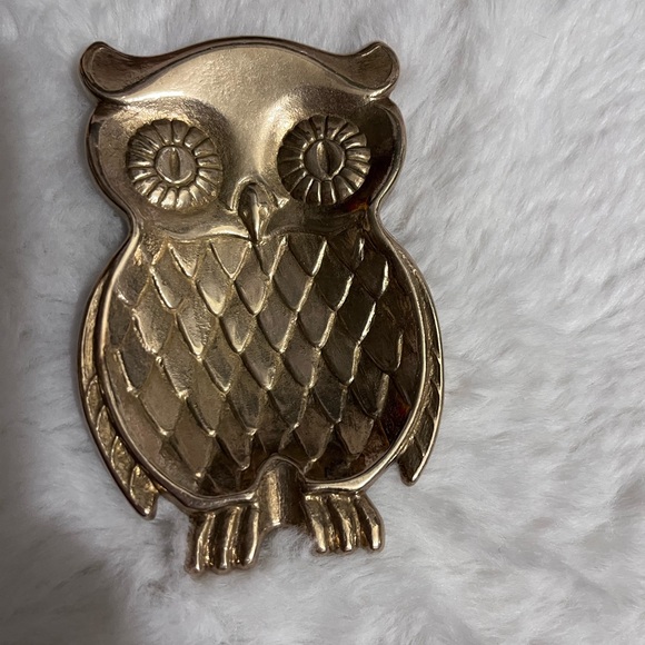Vintage Brass Owl Ash
Tray - Picture 3 of 4